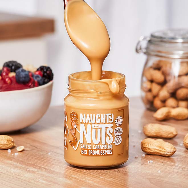 Naughty Nuts Nussbutter Süßes Nussmus Bundle
