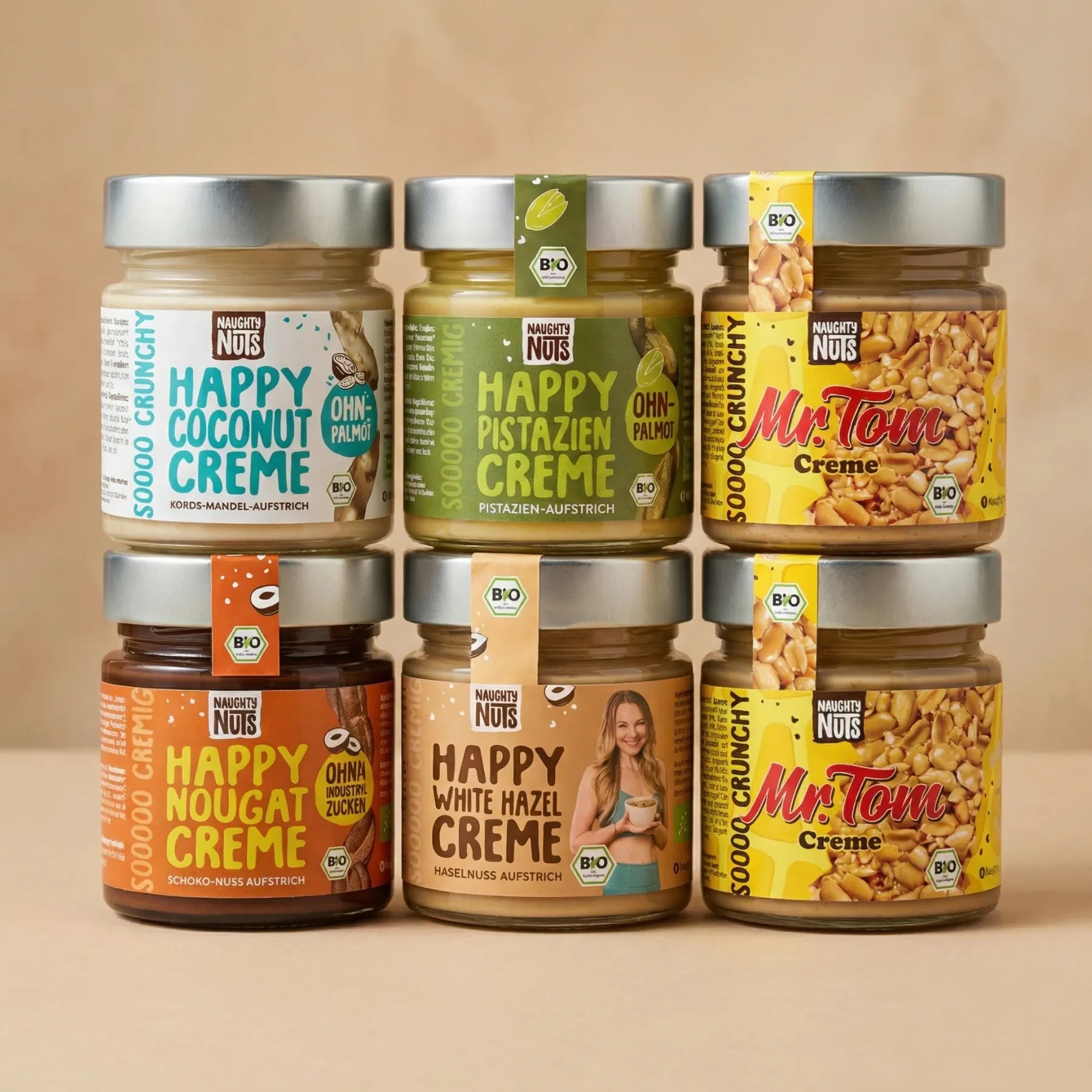 Naughty Nuts Brotaufstrich Aufstrich Einsteiger Paket