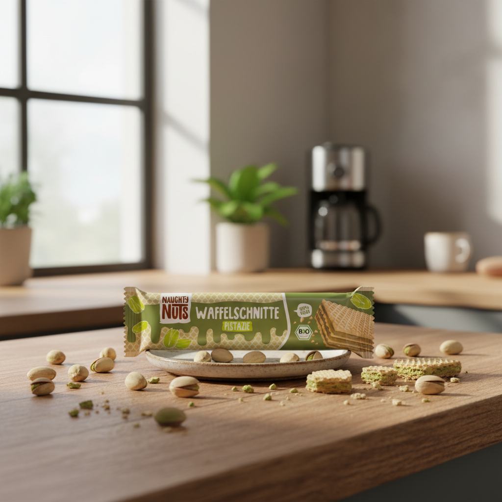 Bio Waffelschnitte Mixed Box (Nuss-Nougat & Pistazie)
