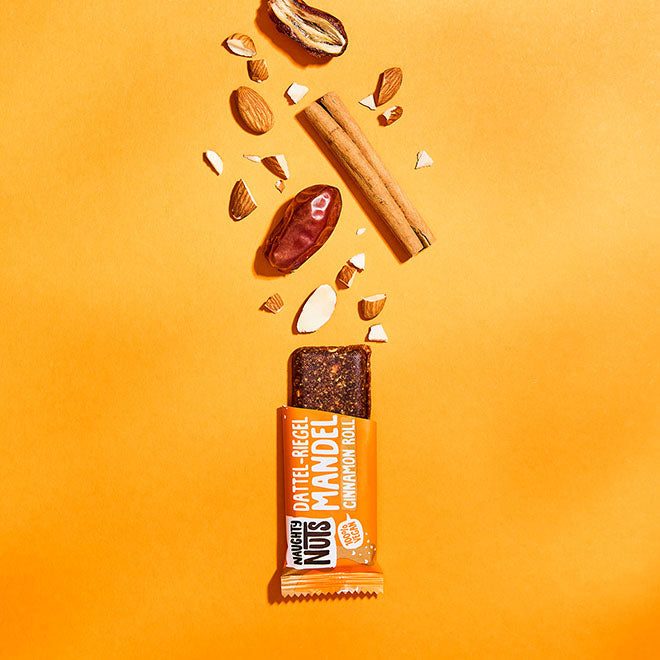 Bio Dattel-Riegel Mandel Cinnamon Roll