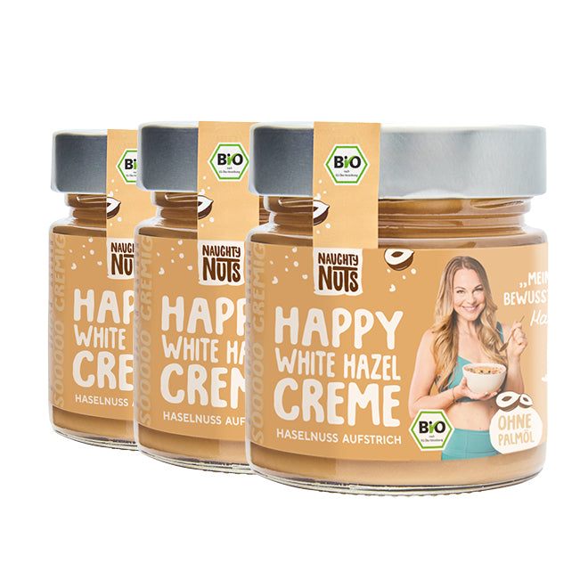 Happy White Hazel Creme