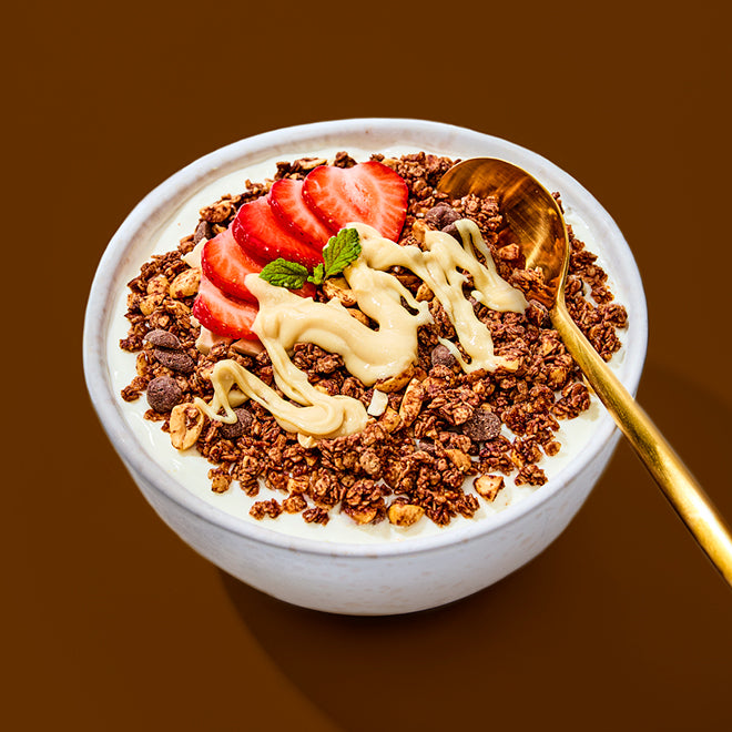 Bio Erdnuss Granola Schoko