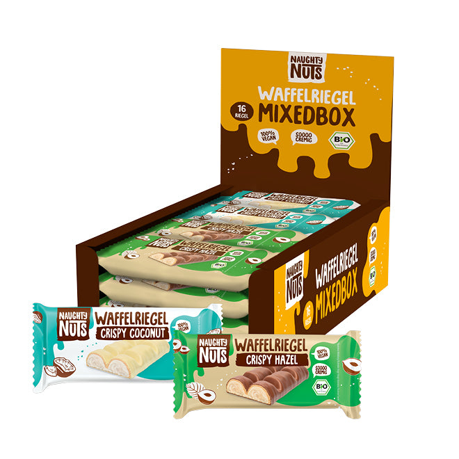 Bio Schoko-Waffelriegel Mixed Box