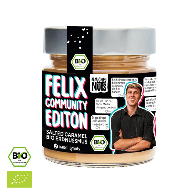 Limited Felix Community Edition - Erdnussmus Salted Caramel