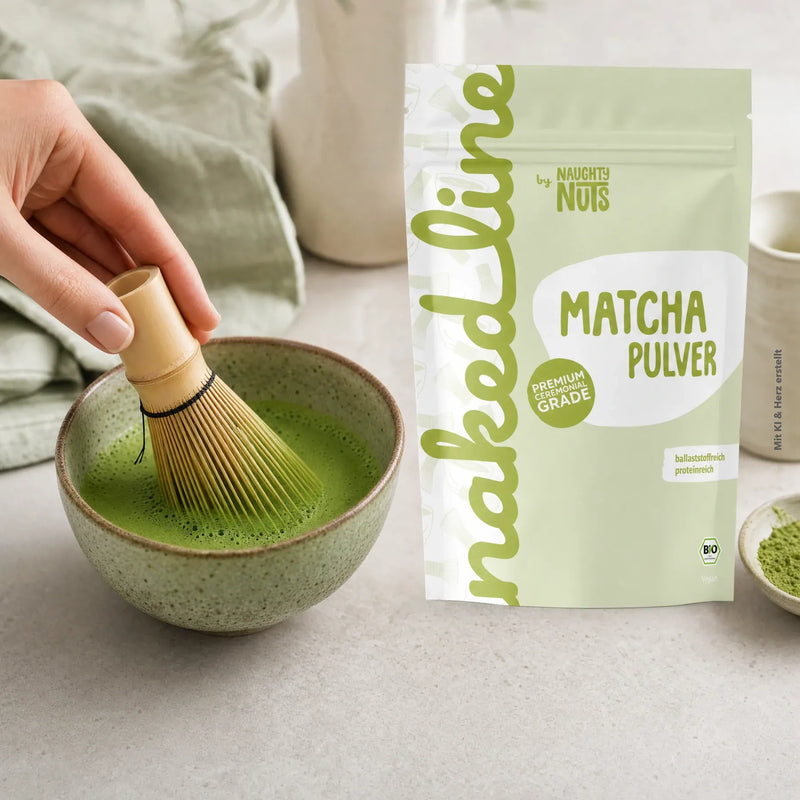 Matcha Pulver Premium Ceremonial Grade 250g | Klassisch aufgeschlagen