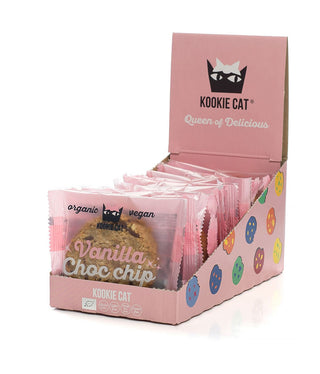 Kookie Cat Cookie Bio Cookie Chocolate-Chips & Vanille