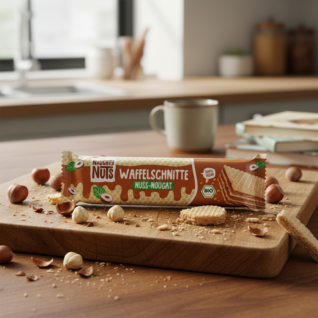 Bio Waffelschnitte Mixed Box (Nuss-Nougat & Pistazie)